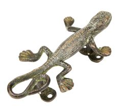 Bronze Lizard Door Handles Cabinet Pulls