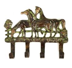Horse Decor Wall Hooks For Coats and Keys
