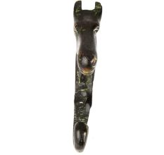 Bronze Handmade Horse Head Wall Hooks