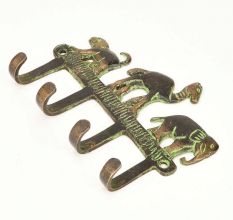 Bronze Safari Hooks Wall Decor