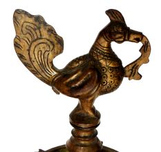 Vintage Oil Lamp-27 (Ht-20.5 Inches)