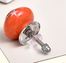 Orange Star Ceramic Drawer Knob Online