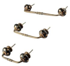 Gold Star Ceramic Bridge Handle