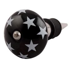 White Star Ceramic Wine Stopper