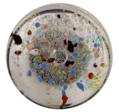 Mixed Color Flat Glass Wine Stopper