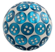 Turquoise Button Wine Stopper