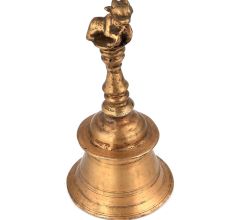 Old Vintage Bell with Cow Handle