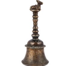 Brass Nandi Handle Bell