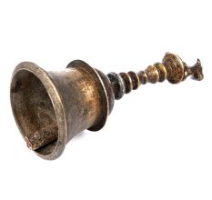 Brass Nandi Handle Bell