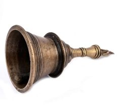 Black Ritual Brass Bell with Garuda (Brass)