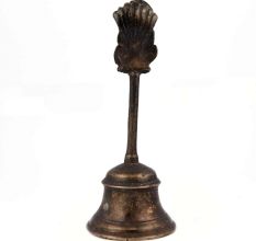 Brass Bell with Hanuman Handle