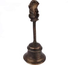Brass Bell with Hanuman Handle
