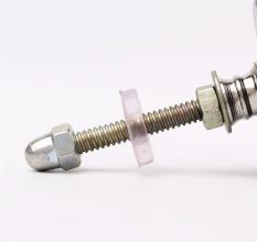 Peacock Feather Flat Glass Drawer Knob