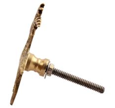 Golden Swamp Deer Brass Drawer Knobs