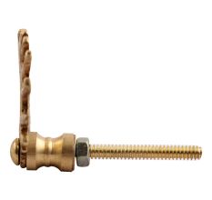 Golden Reindeer Horn Brass Drawer Knobs