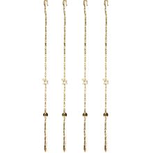 Horse Peacock and Elephant  Brass Swing Chain(Set Of 4 Pieces)