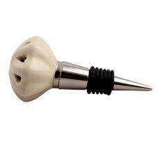 Cream Daffodil Flower Wine Stopper