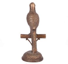 Vintage Brass Parrot on a Stand