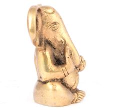 Brass Ganesh in Sitting Position