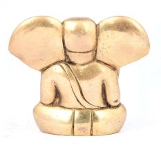 Brass Ganesh in Sitting Position