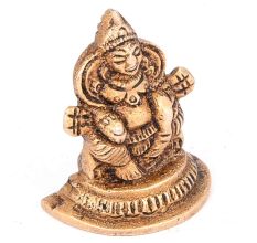 Miniature Lord Kuber Brass Statue