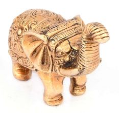 Brass Elephant Statue