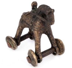 Rider on Horse with Wheels