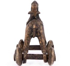 Rider on Horse with Wheels