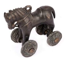 Brass Toy Horse Indian