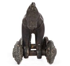 Brass Toy Horse Indian