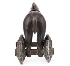 Brass Toy Horse Indian