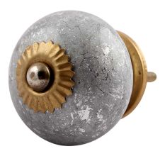 Silver Ceramic Cabinet Knob Online