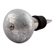Silver Ceramic Wine Stopper