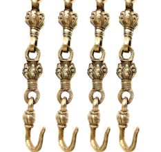 Brass Animal Statue Jhoola Chain(Set Of 4 Pieces)