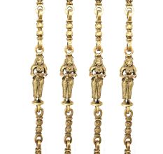 Brass Swing Chain Set Jhoola Chain(Set Of 4 Pieces)