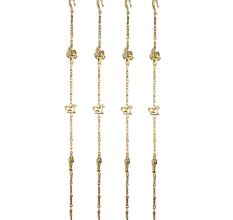 Brass Swing Chain Set Jhoola Chain(Set Of 4 Pieces)