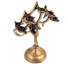 Brass Traditional Tree Indian Oil Lamp
