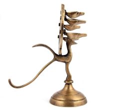 Brass Traditional Tree Indian Oil Lamp
