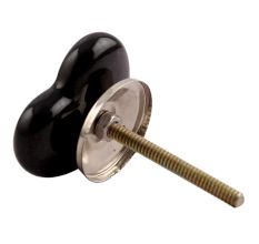 Golden Star Heart Ceramic Cabinet Knob