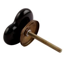 Silver Star Heart Ceramic Drawer Knob Online