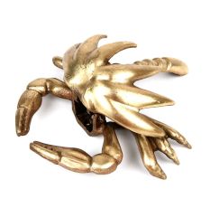 Brass Crab Door Knocker