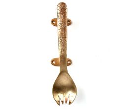 Engraved Spoon Door Handles