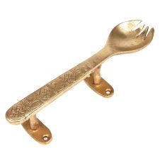 Engraved Spoon Door Handles