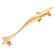 Dolphin Bronze Brass Door Handle