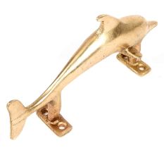 Brass Vintage Dolphin Door Handle
