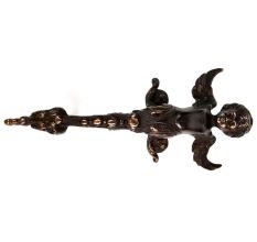 Brass Cherub Door Handle
