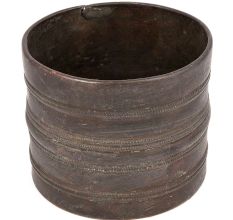 Vintage Brass Measuring Cup with Patina