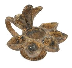 Primitive Cobra Oil Lamp