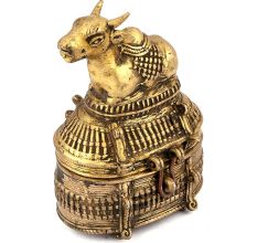 Tribal Nandi Brass Jewellery Box
