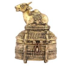 Tribal Nandi Brass Jewellery Box